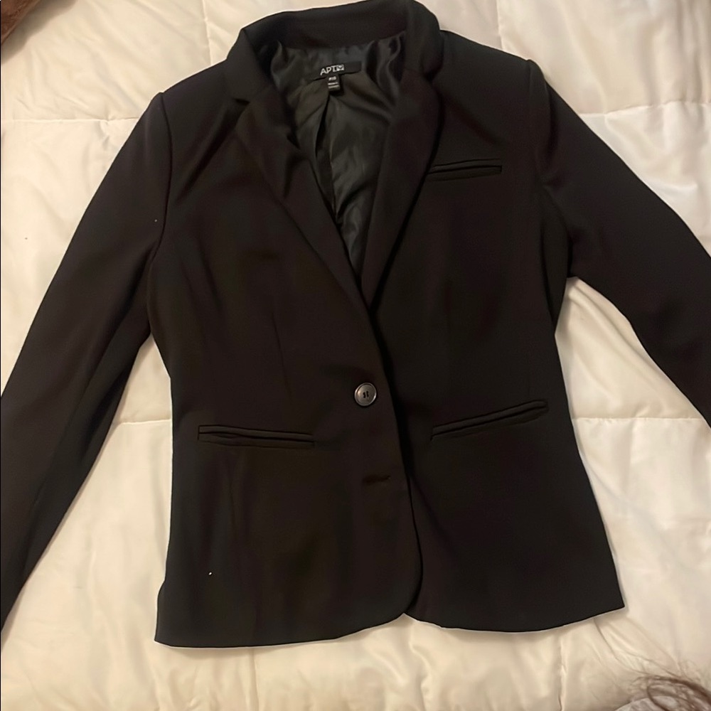 Apt. 9 Black Tailored Blazer